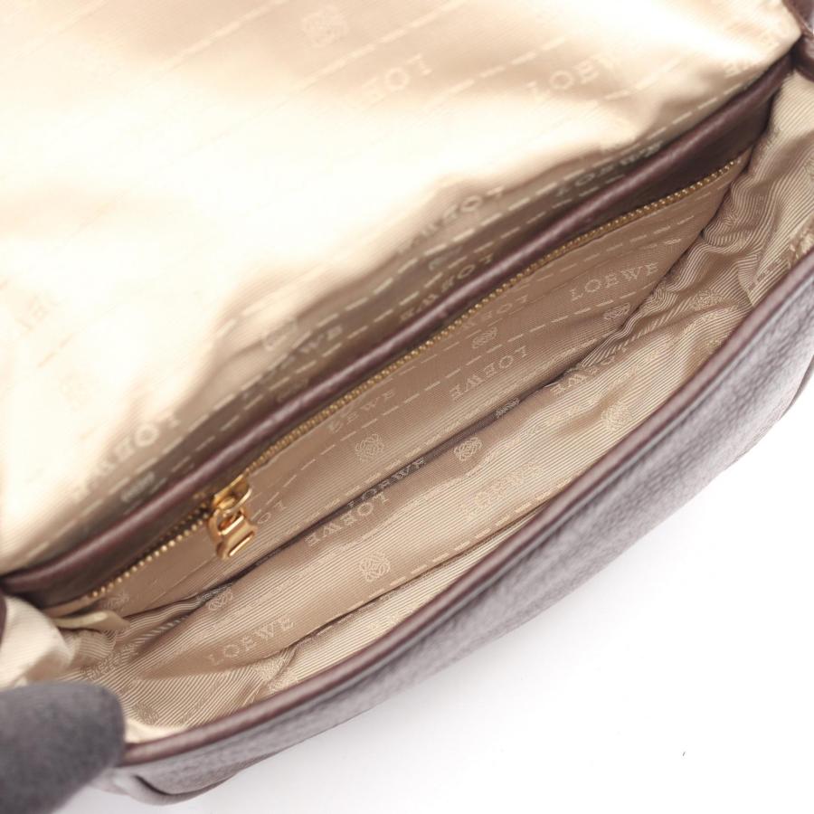 LOEWE（ロエベ） ヘリテージ ブランドオフ レザー ショルダーバッグ