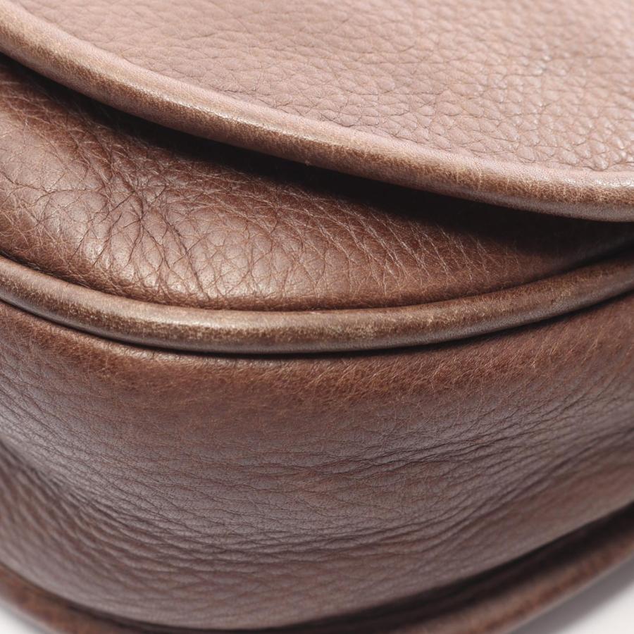 LOEWE（ロエベ） ヘリテージ ブランドオフ レザー ショルダーバッグ