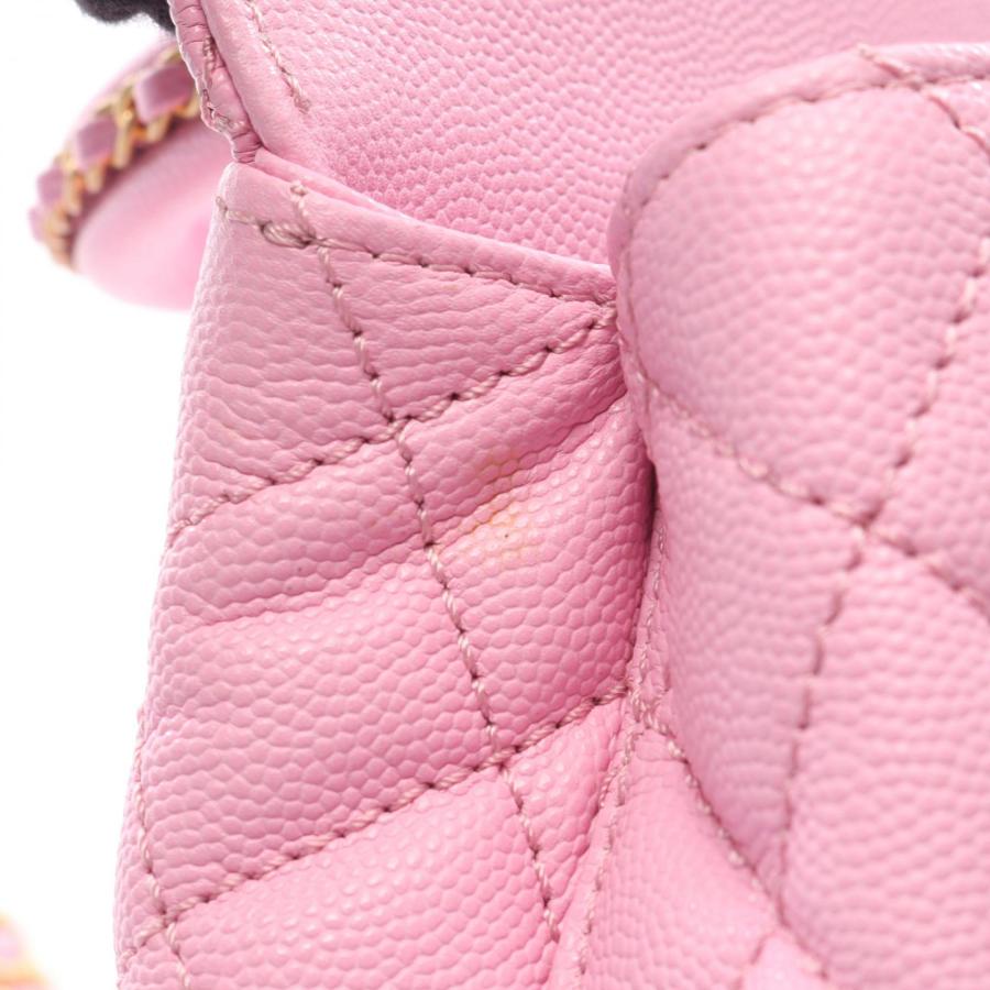 シャネル ココハンドルXXS トップハンドル 2WAY ブランドオフ CHANEL キャビアスキン(グレインドカーフ) ハンドバッグ グレインドカーフの画像