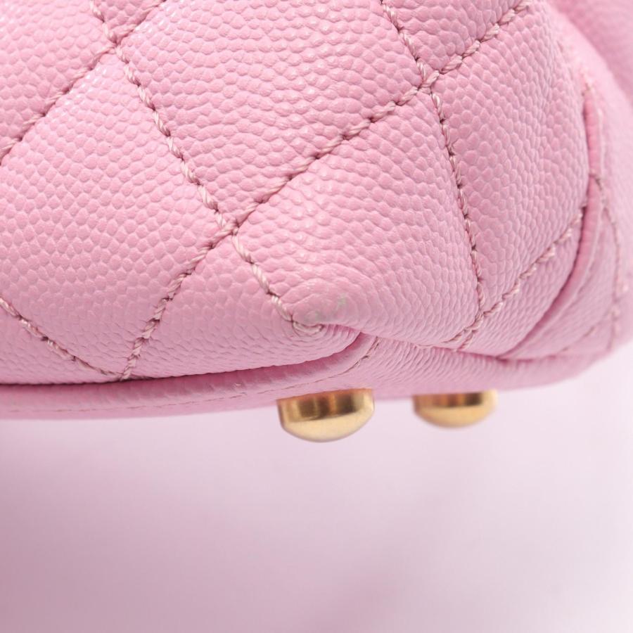 シャネル ココハンドルXXS トップハンドル 2WAY ブランドオフ CHANEL キャビアスキン(グレインドカーフ) ハンドバッグ グレインドカーフの画像