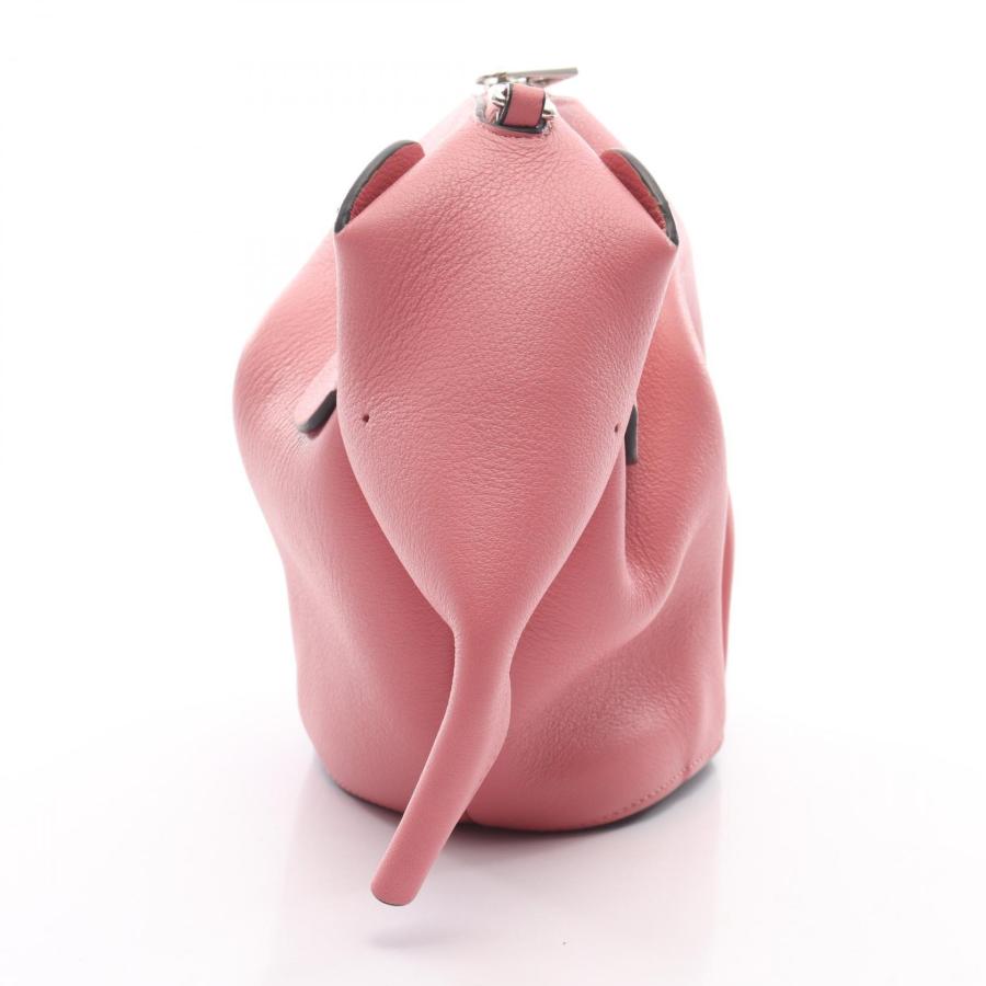 LOEWE ピンクベージュ　レザー　ショルダーバッグ LOEWE（ロエベ） ブランドオフ レザー ショルダーバッグ クラシック