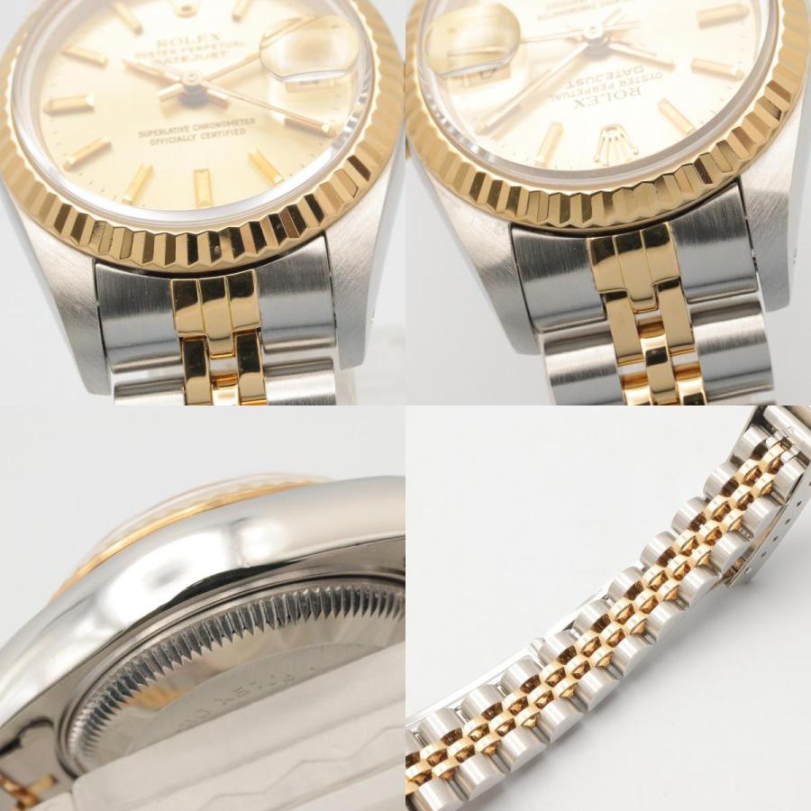 ロレックス デイトジャスト 90番 シャンパン バー ブランドオフ ROLEX
