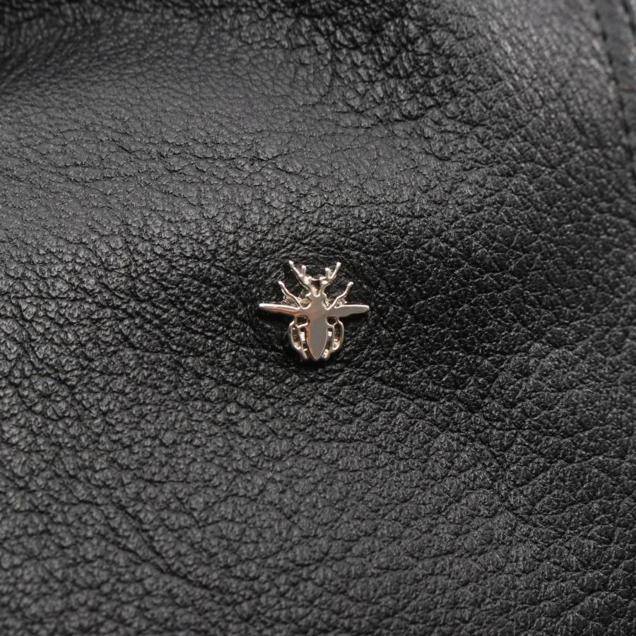 Dior HOMME ディオール・オム Bee ロゴ レザーブルゾン ブランドオフ