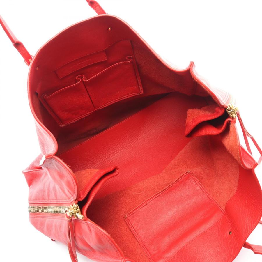 バレンシアガ　BALENCIAGA トートバッグ　ボルドー　ペーパー BALENCIAGA（バレンシアガ） PAPIER A4 ペーパー ブランドオフ レザー