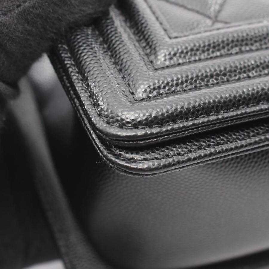 CHANEL（シャネル） ボーイシャネル マトラッセ ブランドオフ キャビア