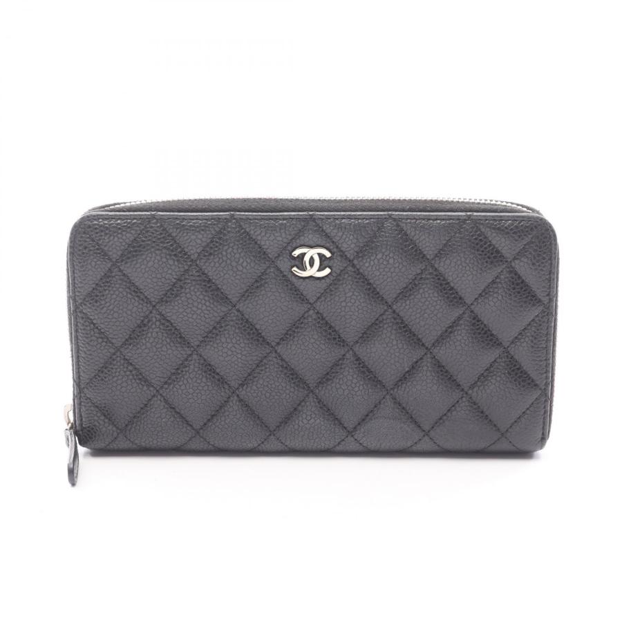 【レオ】CHANEL ビンテージウォレット CHANEL（シャネル） クラシック ロング ジップ ウォレット マトラッセ