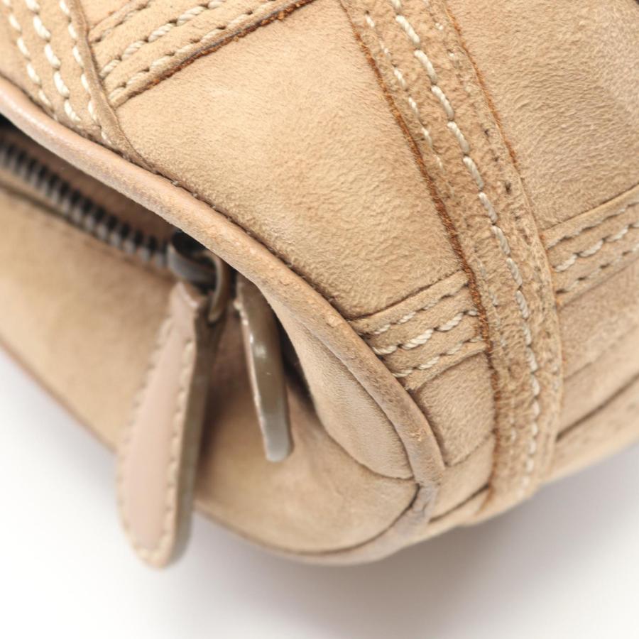 LOEWE（ロエベ） センダ ブランドオフ スウェード ハンドバッグ