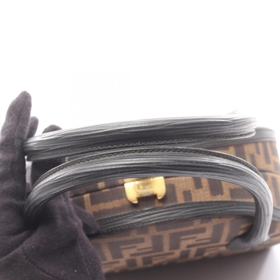 FENDI（フェンディ） ズッカ ブランドオフ キャンバス ハンドバッグ