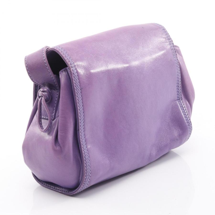 LOEWE（ロエベ） アナグラム ブランドオフ レザー ショルダーバッグ