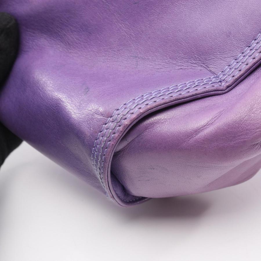 LOEWE（ロエベ） アナグラム ブランドオフ レザー ショルダーバッグ