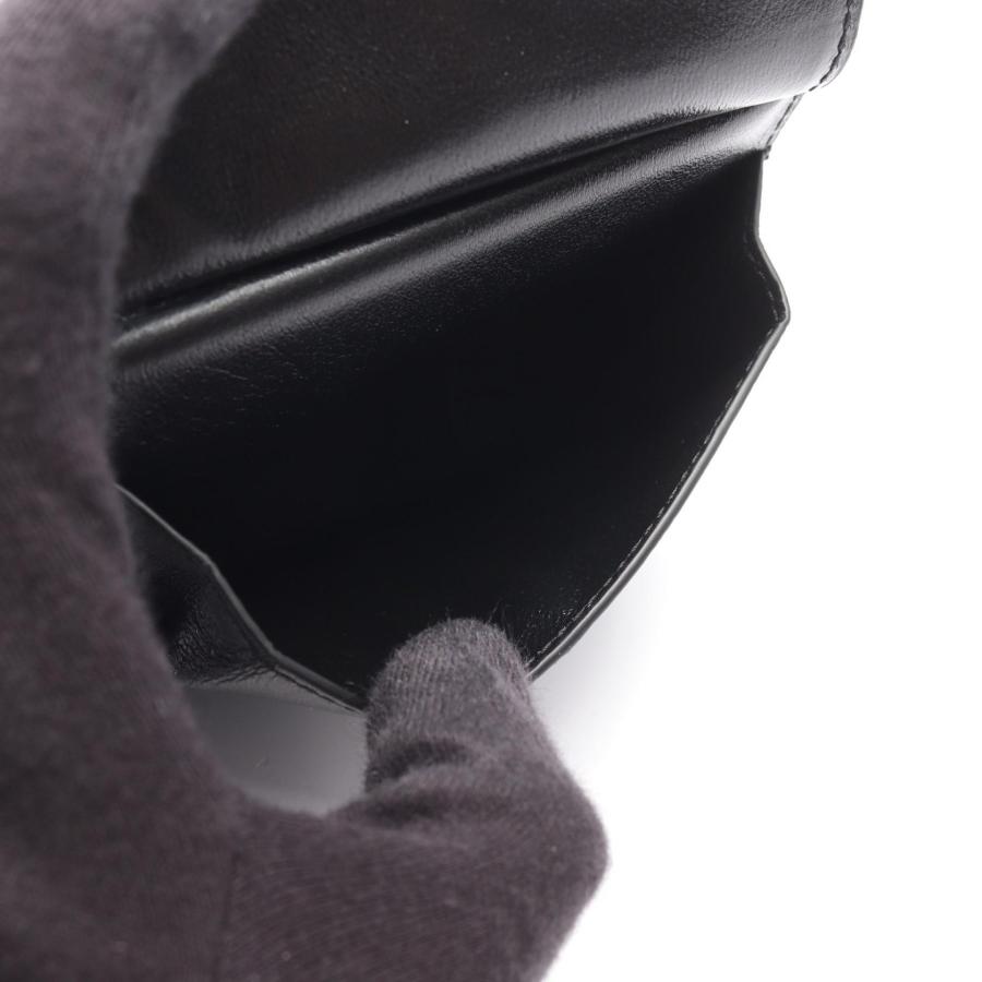 バレンシアガ BALENCIAGA Credit スクエア フォールデッドウォレット 二つ折り財布 財布 レザー メンズ レディース ブラック系 8119102ABV01000 【新品】 BALENCIAGA（バレンシアガ） Credit スクエア フォールデッドコイン