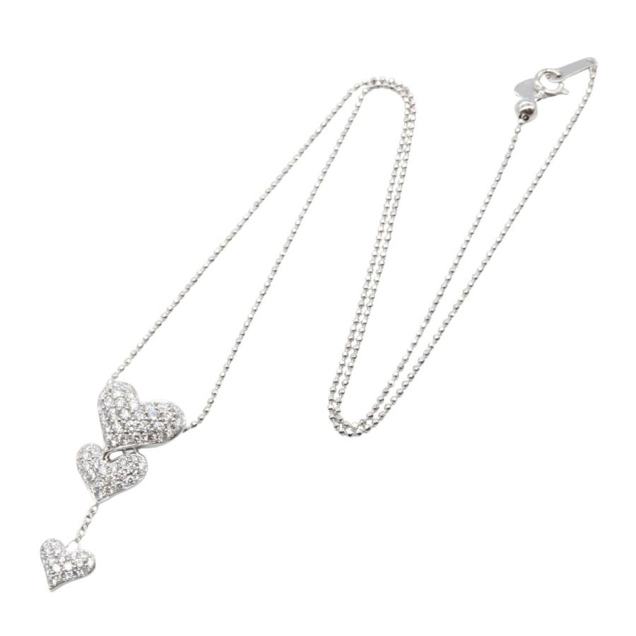 ジュエリー ダイヤモンド ネックレス ブランドオフ JEWELRY K18WG