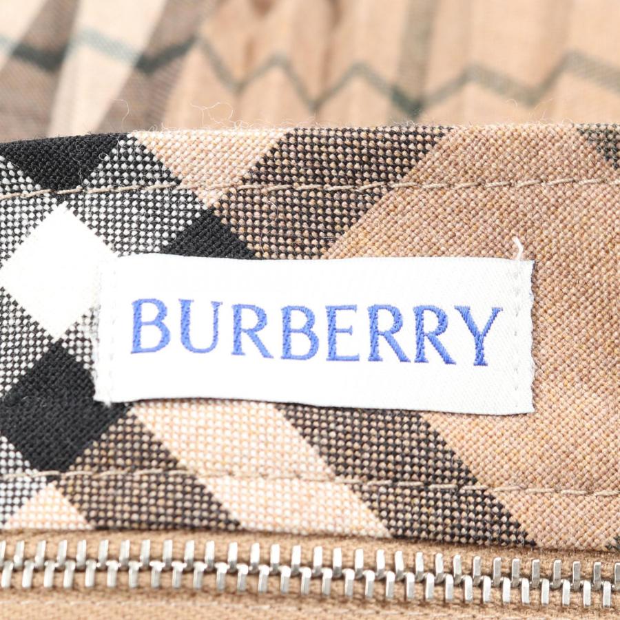 バーバリー ノバチェック プリーツスカート ブランドオフ BURBERRY ウール スカート ポリエステル/ウール レディース_2
