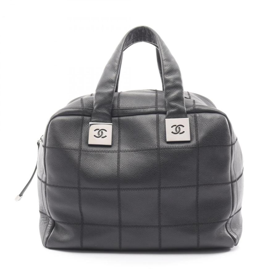 CHANEL（シャネル） チョコバー ブランドオフ レザー ハンドバッグ