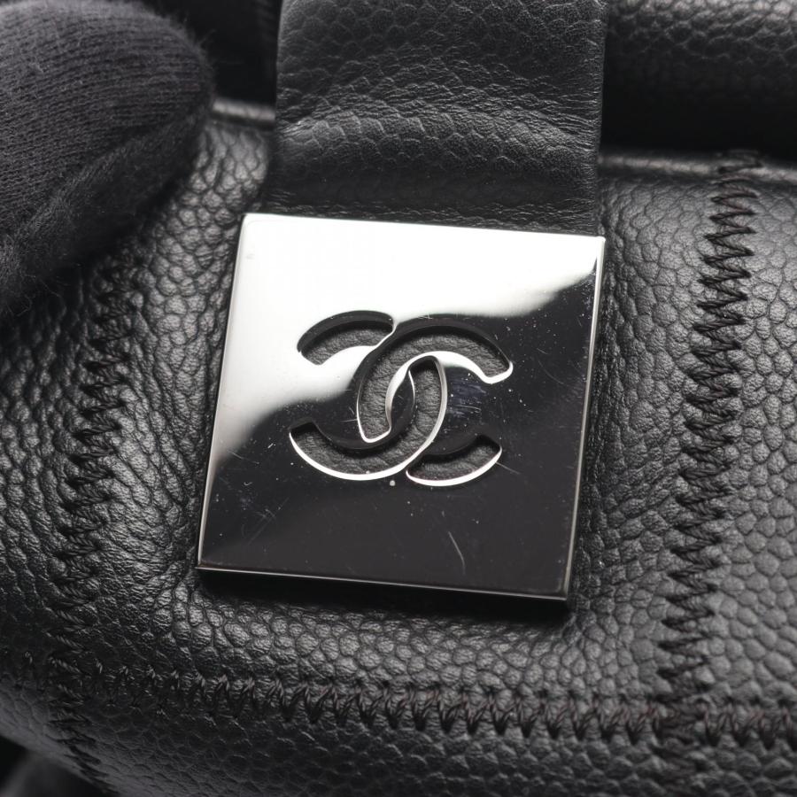 CHANEL（シャネル） チョコバー ブランドオフ レザー ハンドバッグ