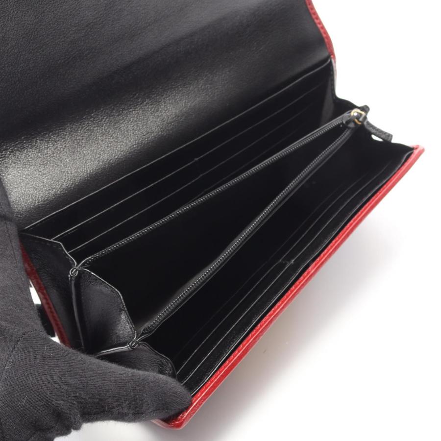 GUCCI（グッチ） GGマーモント ブランドオフ レザー 二つ折り長財布