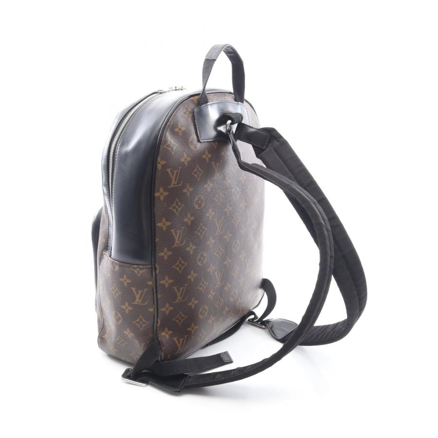 ルイヴィトン モノグラムマカサー ジョッシュ リュックサック ブラック LOUIS VUITTON（ルイ・ヴィトン） ジョッシュ ブランドオフ リュック