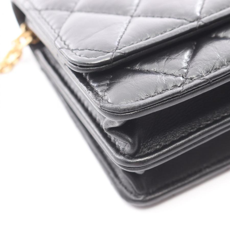 シャネル CHANEL ショルダーバッグ ミニポーチ 2.55 レザー メタリックネイビー レディース 送料無料【中古】 90212a CHANEL - シャネル CHANEL ショルダーバッグ ミニポーチ 2.55 レザー