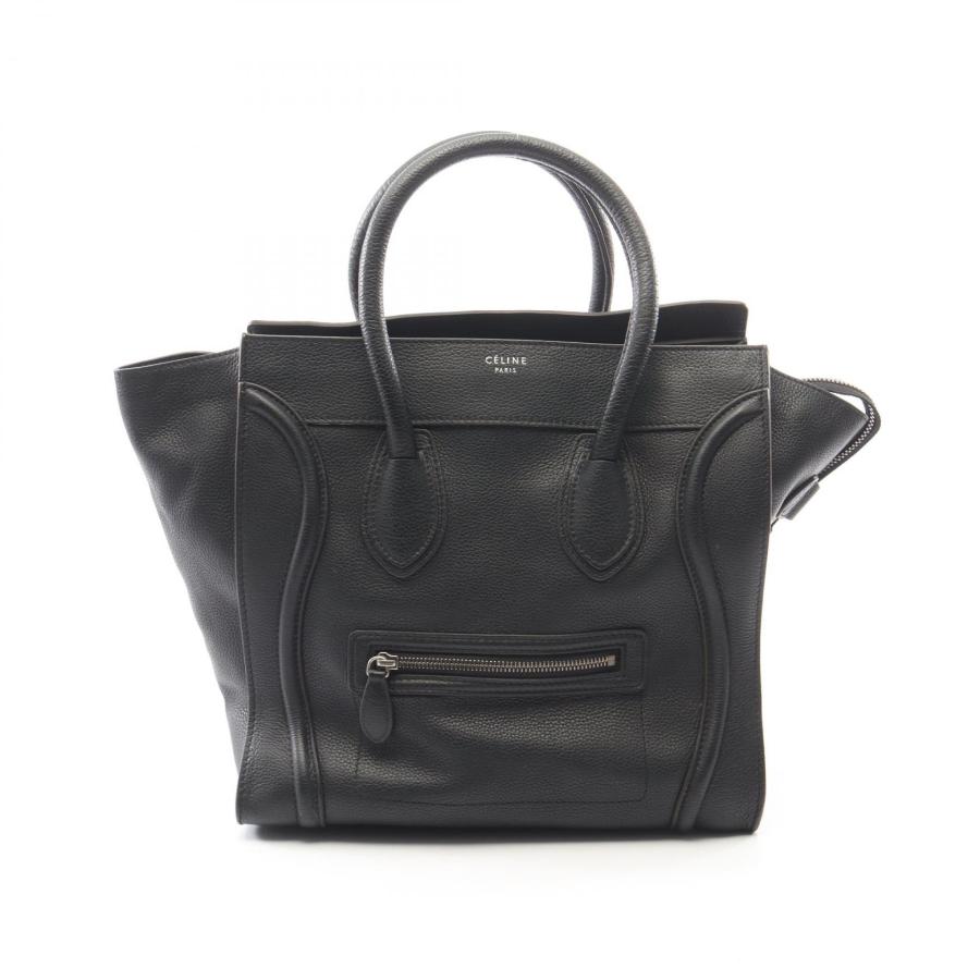 CÉLINE セリーヌ定番のハンドバッグ「ラゲージ ミニショッパー」　中古 CELINE（セリーヌ） ラゲージ ミニショッパー ブランドオフ レザー