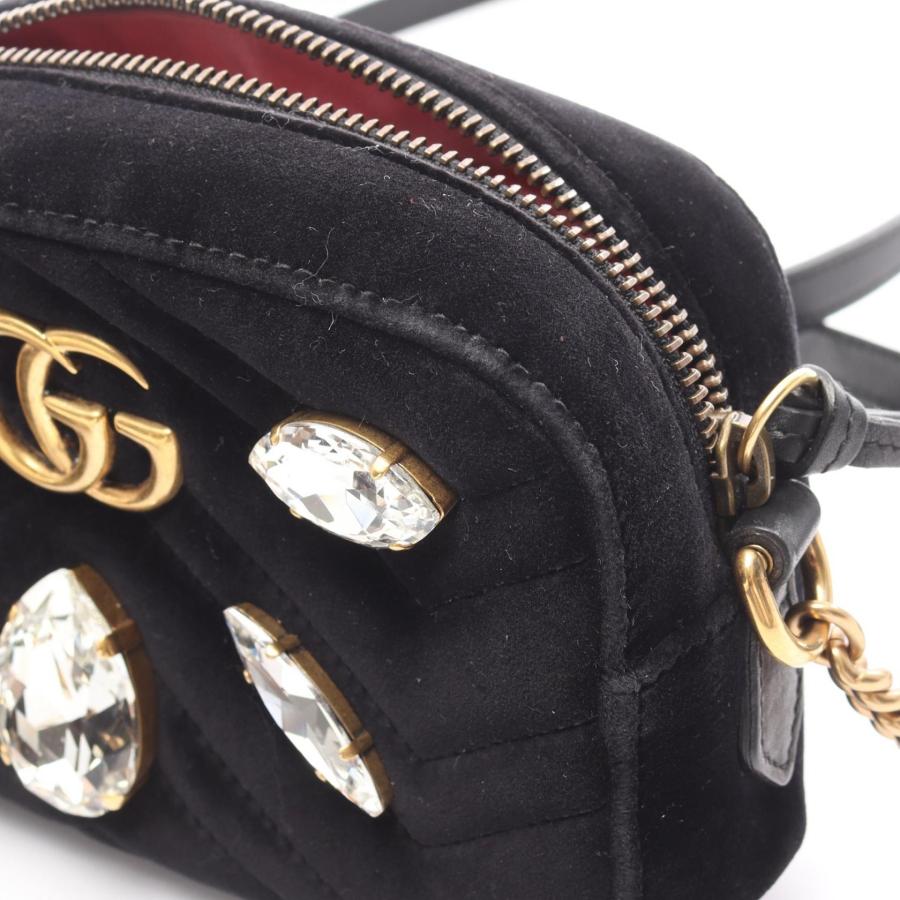 GUCCI（グッチ） GGマーモント キルティング ミニバッグ ブランドオフ 