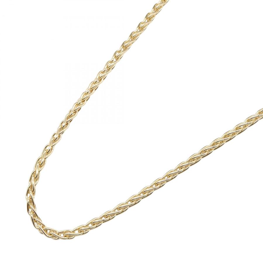 未使用に近いティファニーネックレスチェーンk18 750イエローゴールド TIFFANY&Co.（ティファニー） チェーン ネックレス ブランドオフ