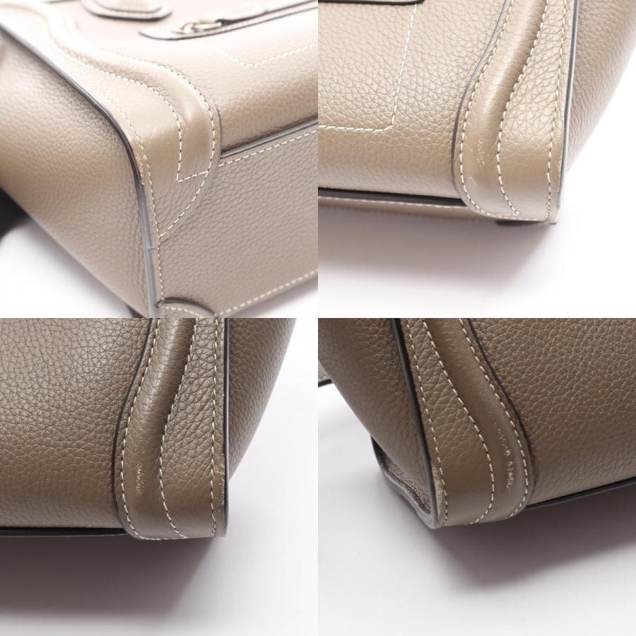 CELINE（セリーヌ） ラゲージ ナノショッパー ブランドオフ レザー