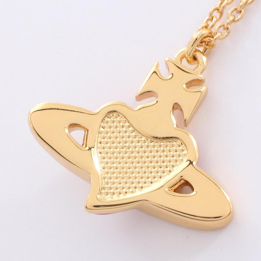 VIVIENNE WESTWOOD ハート ネックレス ゴールドカラー ヴィヴィアンウエストウッド DIAMANTE HEART ブランドオフ Vivienne