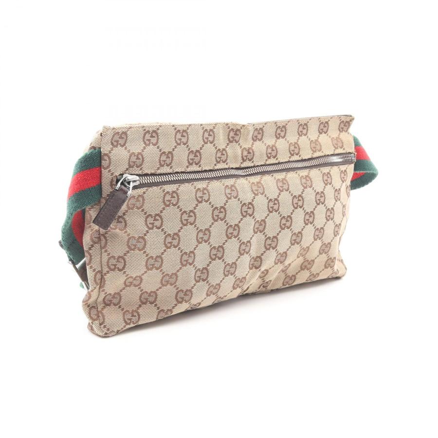 GUCCI グッチ GGキャンバス ボディバッグ GUCCI（グッチ） GGキャンバス シェリーライン ブランドオフ