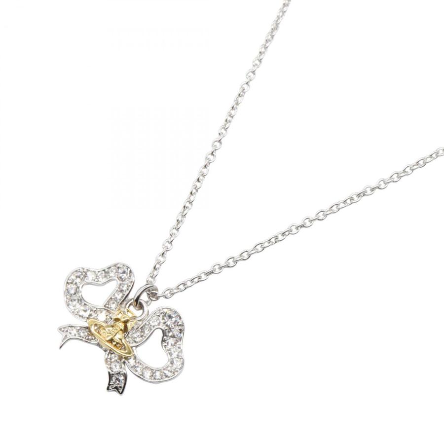 ヴィヴィアンウエストウッド リゴベルタ リボン オーブ ネックレス