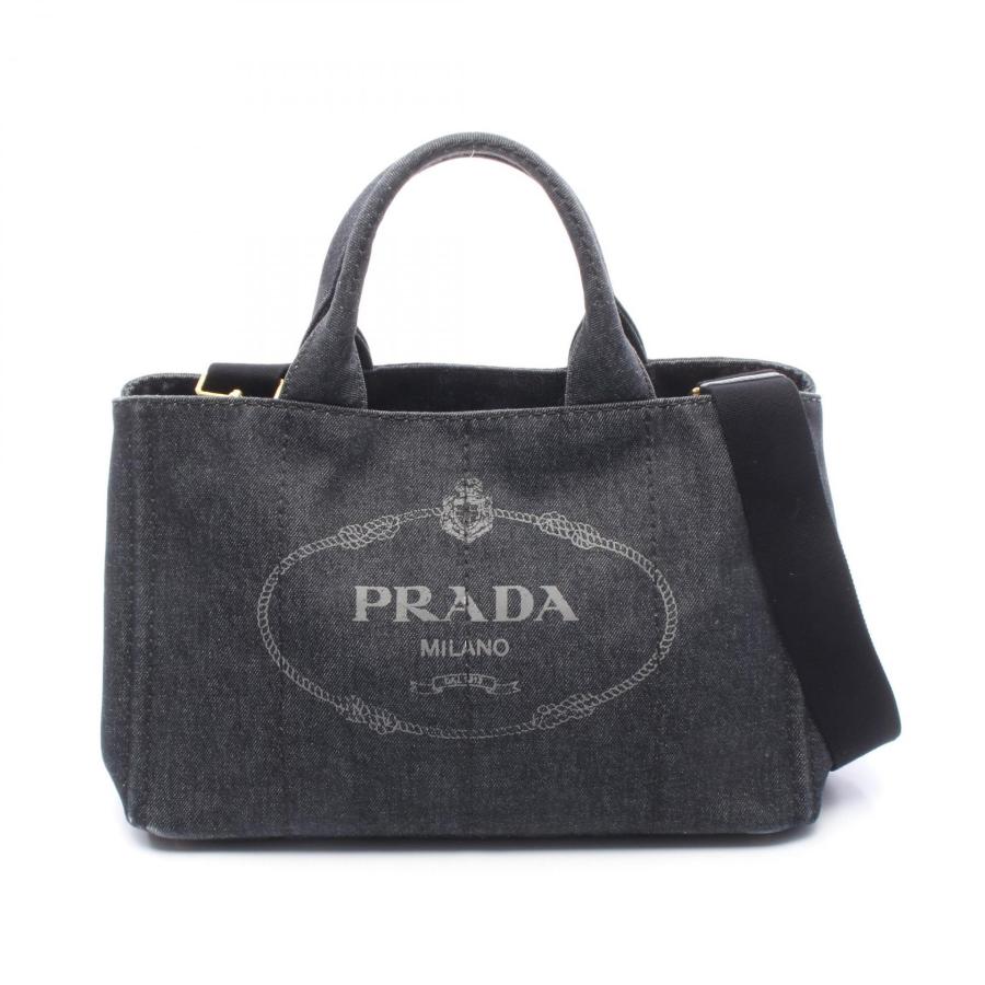 PRADA（プラダ） DENIM CANAPA カナパ ブランドオフ デニム トート