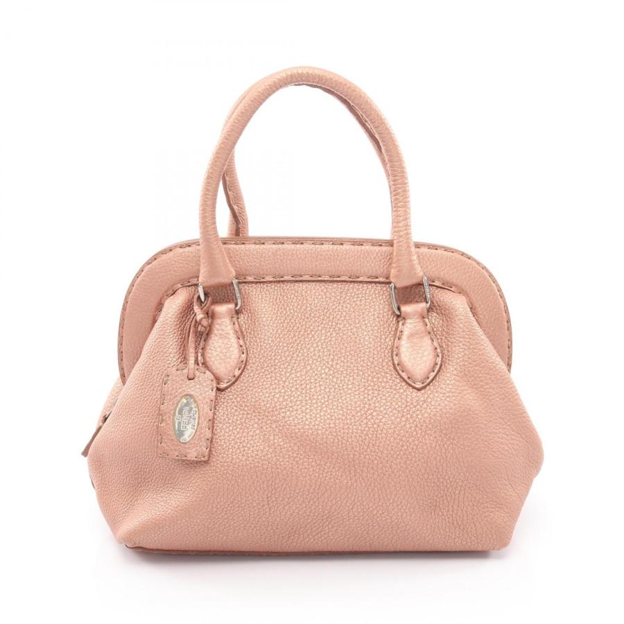 美品 フェンディ FENDI セレリア ローマンレザー ドクターズバッグ FENDI（フェンディ） セレリア ドクターズバッグ ブランドオフ レザー
