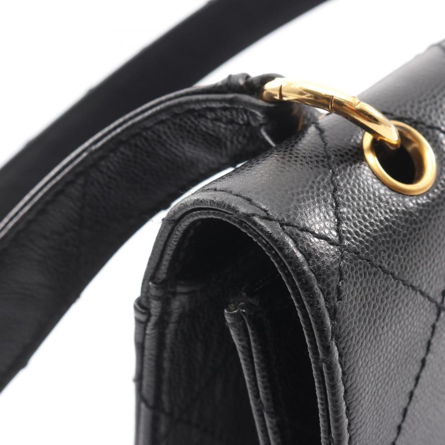 CHANEL（シャネル） マトラッセ ブランドオフ レザー ショルダーバッグ