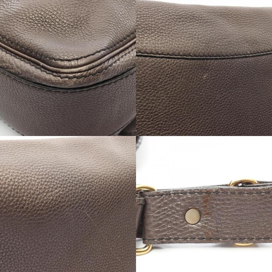 CELINE（セリーヌ） メッセンジャーバッグ ブランドオフ レザー