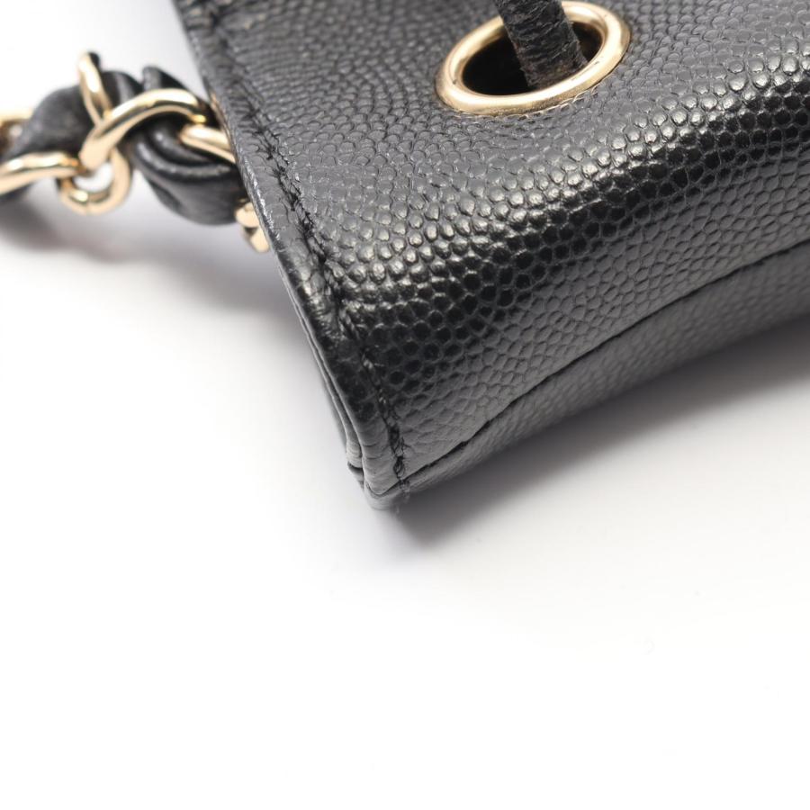 CHANEL（シャネル） ドーヴィル ブランドオフ レザー ショルダーバッグ