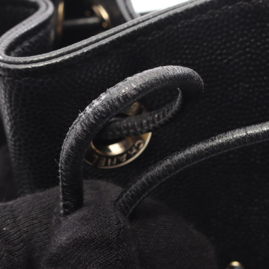 CHANEL（シャネル） ドーヴィル ブランドオフ レザー ショルダーバッグ