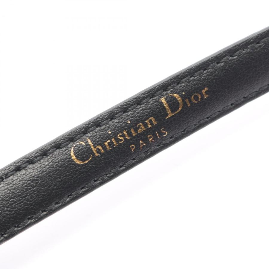 ディオール CDロゴ ブランドオフ Dior レザー ベルト 中古 レディース