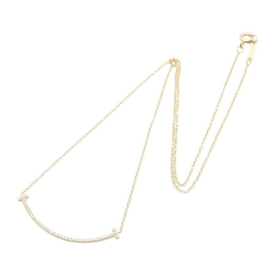 TIFFANY&Co.（ティファニー） Tスマイル スモール ダイヤ ネックレス