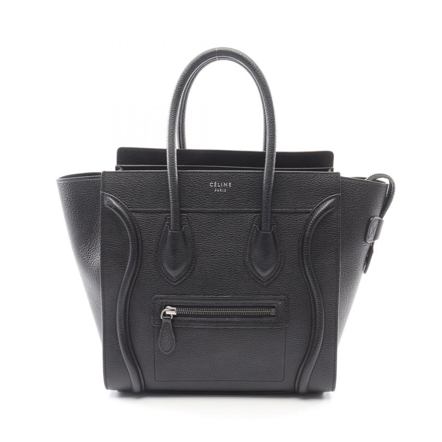 CELINE セリーヌ トートバッグ ラゲージ マイクロショッパー レザー CELINE（セリーヌ） ラゲージ マイクロショッパー ブランドオフ レザー