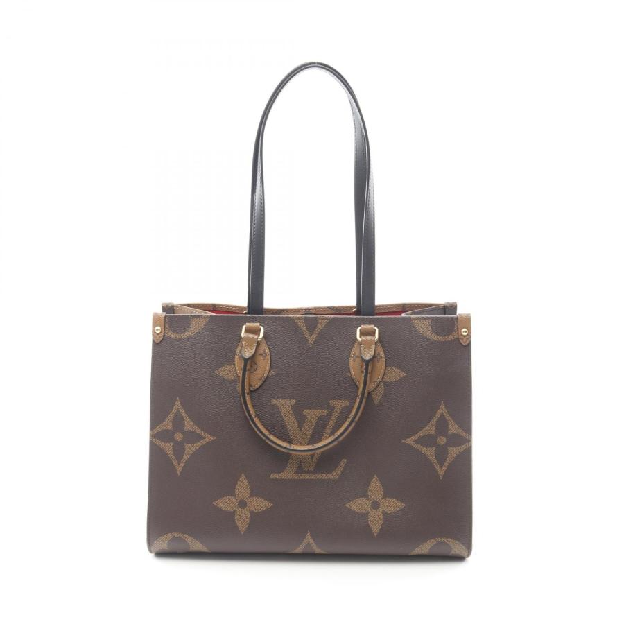 【LOUIS VUITTON】　ルイヴィトン　モノグラムジャイアントリバース　オンザゴーMM　トートバッグ LOUIS VUITTON（ルイ・ヴィトン） オンザゴーMM モノグラム