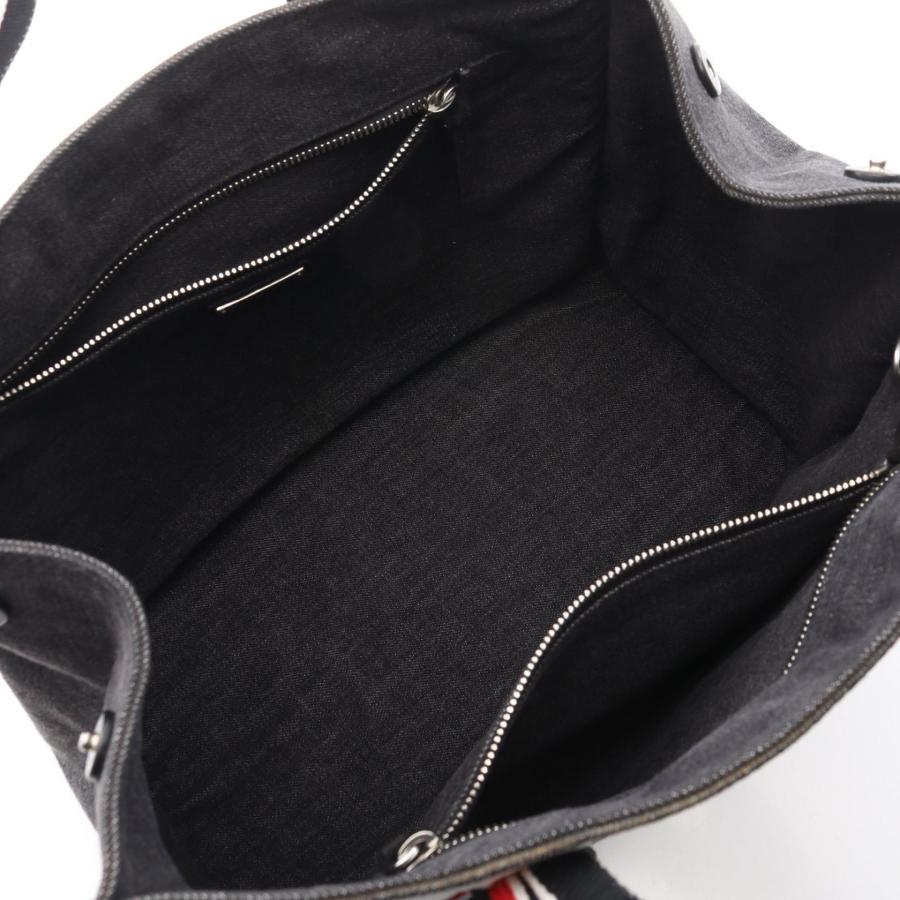 爆買 ミュウ DENIM LOGO ブランドオフ Miu キャンバス トートバッグ