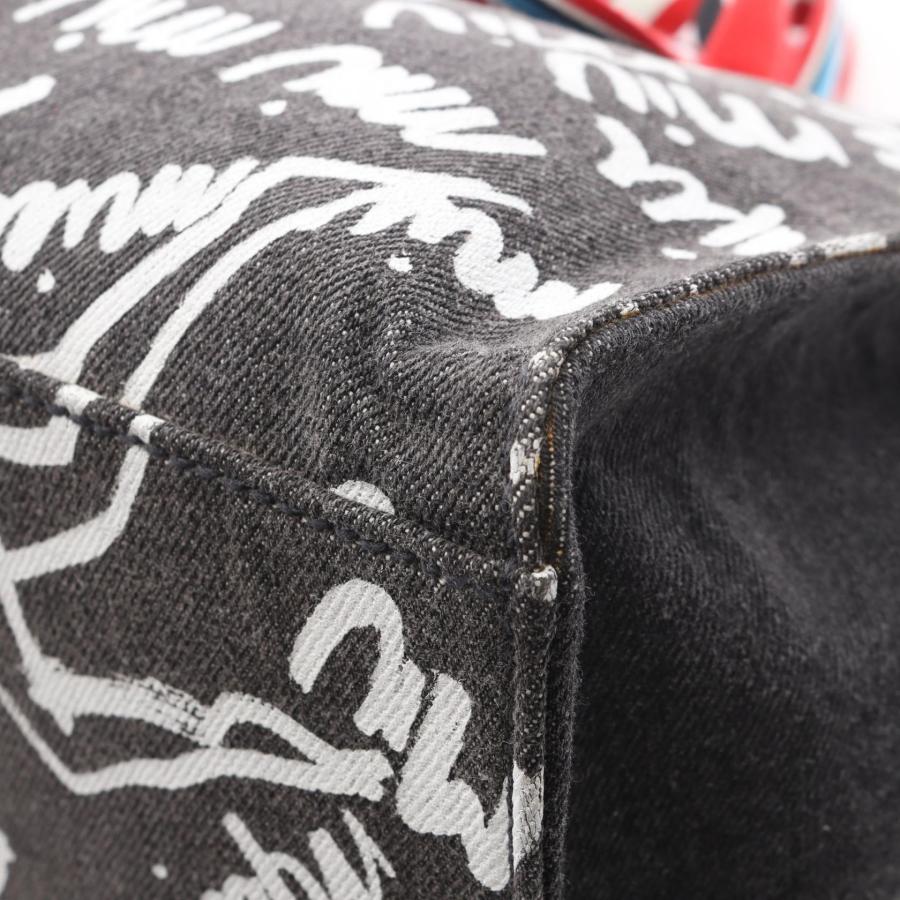 爆買 ミュウ DENIM LOGO ブランドオフ Miu キャンバス トートバッグ
