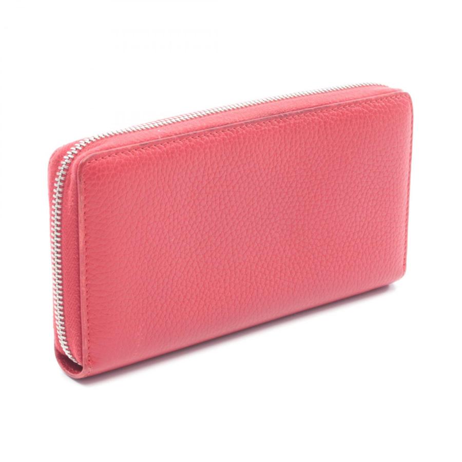 011 極美品 GUCCI バンブー 長財布 ラウンドファスナー GG柄 x3 GUCCI（グッチ） バンブー ブランドオフ レザー ラウンド長財布 レザー