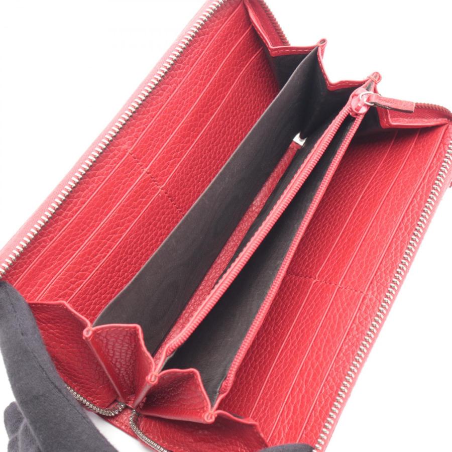 011 極美品 GUCCI バンブー 長財布 ラウンドファスナー GG柄 x3 GUCCI（グッチ） バンブー ブランドオフ レザー ラウンド長財布 レザー