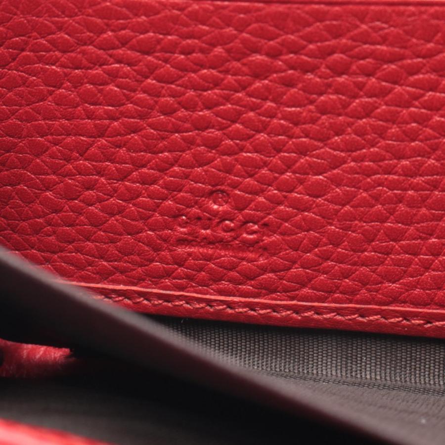 011 極美品 GUCCI バンブー 長財布 ラウンドファスナー GG柄 x3 GUCCI（グッチ） ラウンドファスナー長財布 バンブー レザー ブラック