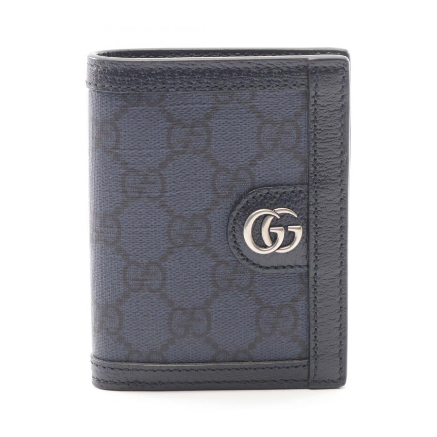 GUCCI（グッチ） オフィディア GGスプリーム ブランドオフ レザー 二