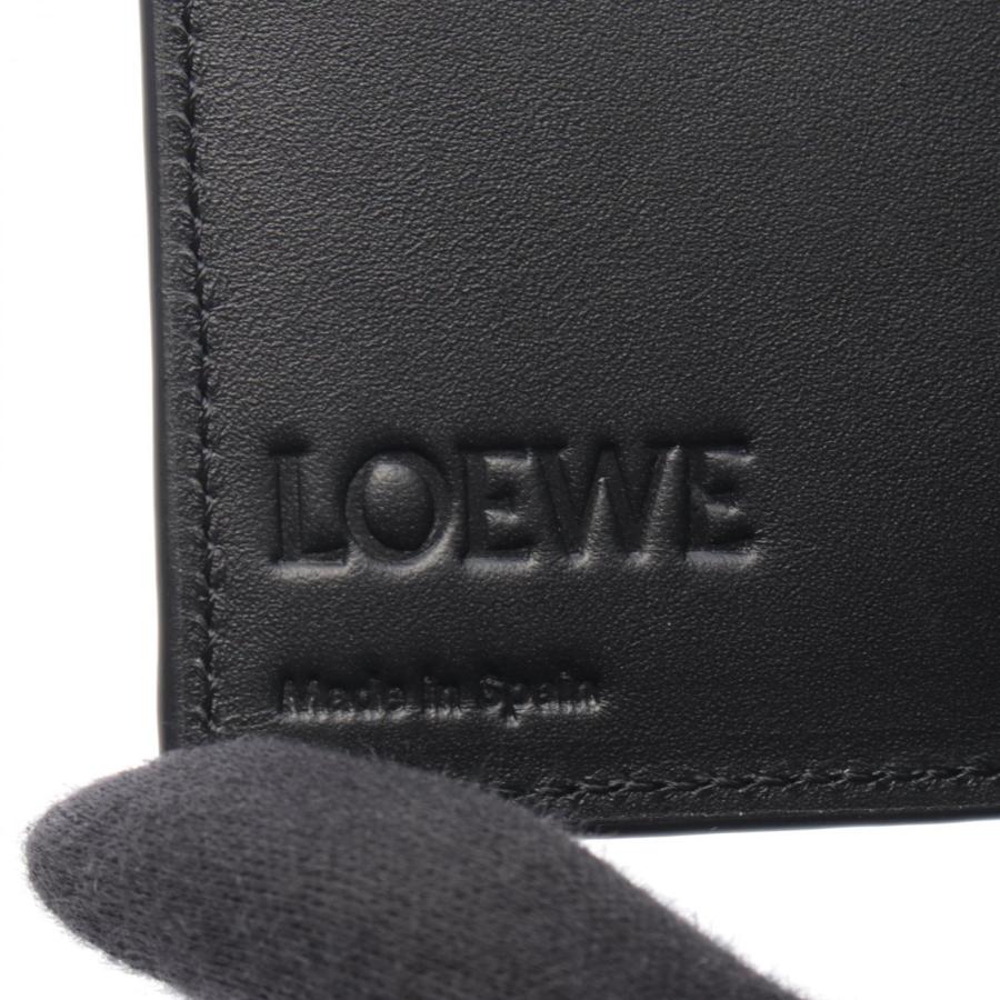 LOEWE（ロエベ） トライフォールド ウォレット ブランドオフ レザー 三