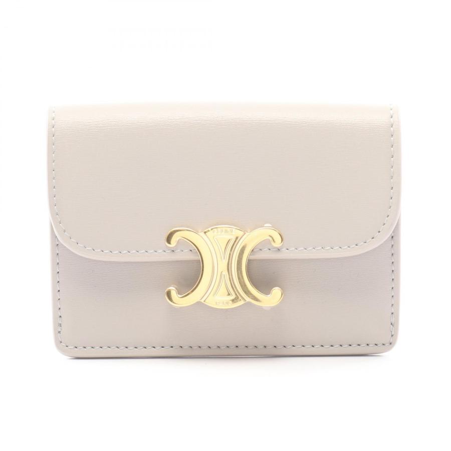 CELINE（セリーヌ） トリオンフ フラップ付きカードホルダー ブランド