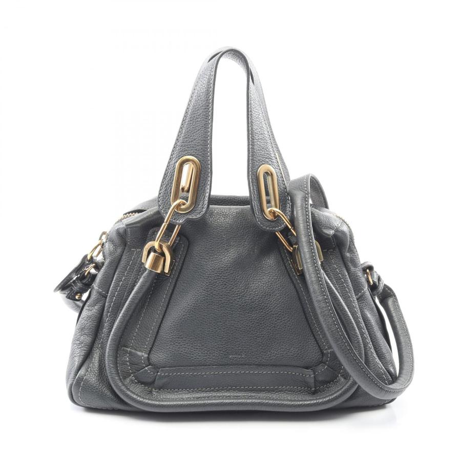 Chloe クロエ　パラティ ハンドバック　y2k Chloe（クロエ） パラティ スモール ブランドオフ レザー ハンドバッグ