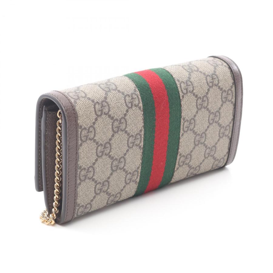 270箱付✨美品✨グッチ 折り財布 オフィディア GGスプリーム PVC グレー GUCCI（グッチ） オフィディア GGスプリーム ブランドオフ GUCCI PVC