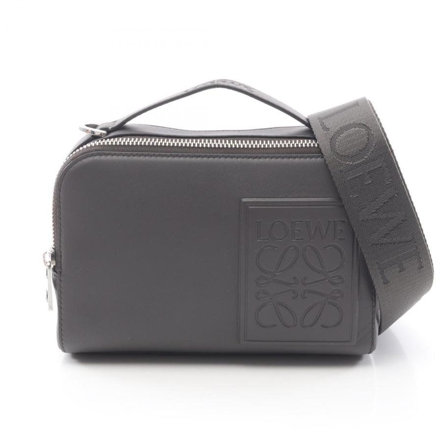 LOEWE（ロエベ） クロスボディ カメラバッグ ミニ ブランドオフ レザー